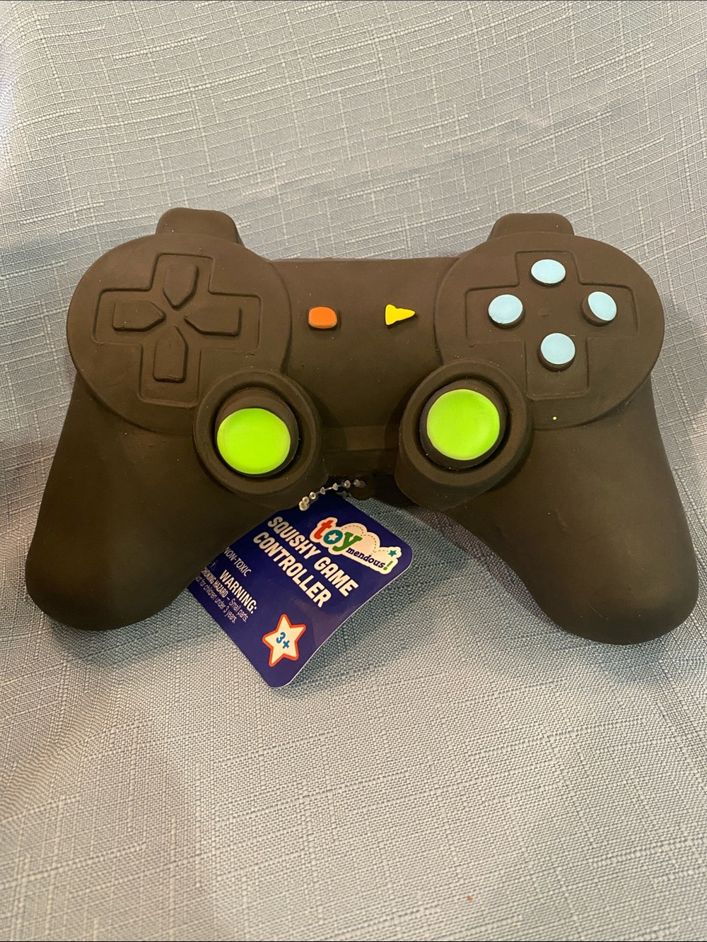 🎮 TOYMENDOUS Squishy Game Controller BLACK Large Sensory Viral Toy NEW